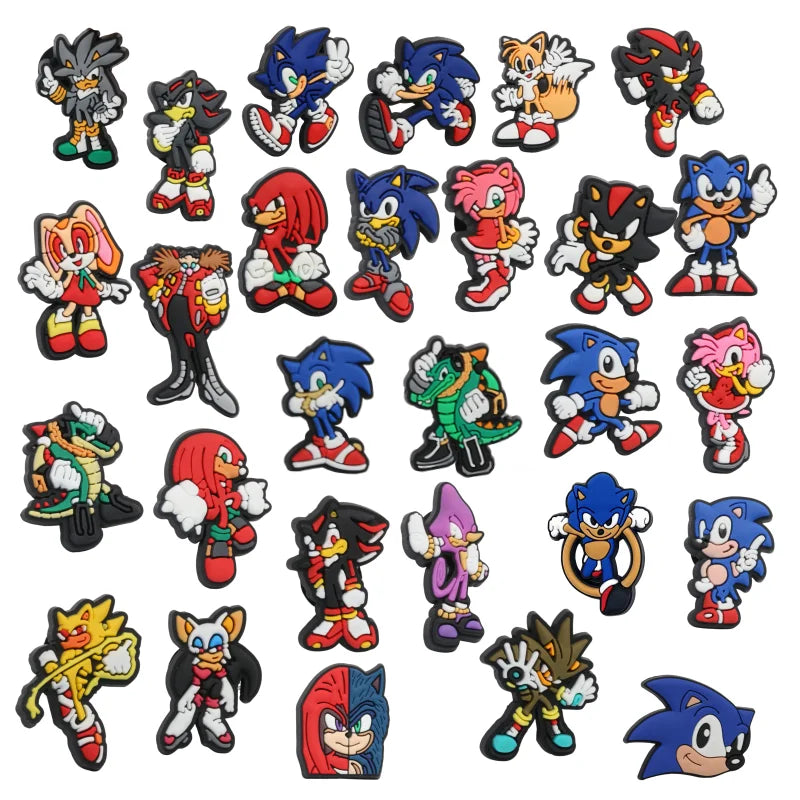 Sonic Shoe Charms