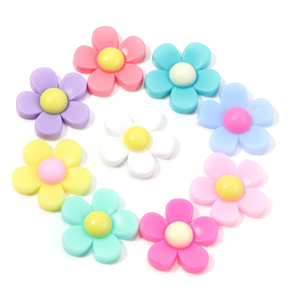 Bubble Flowers Shoe Charms