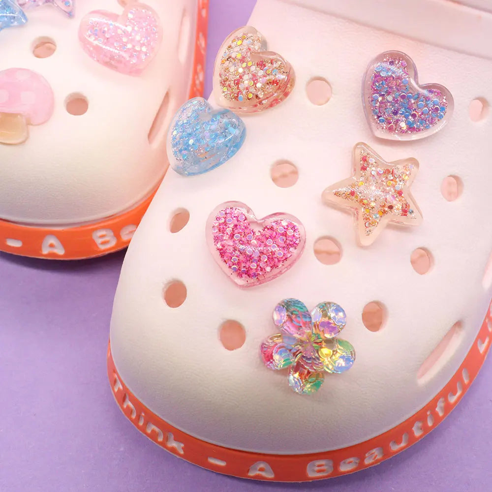 Shining Stars Shoe Charms 13pcs