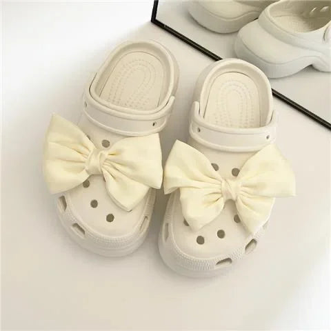 Bow-Knot Shoe Charms