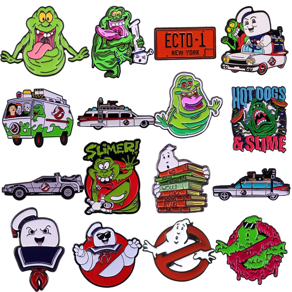 Ghost Busters Brooch/Pins