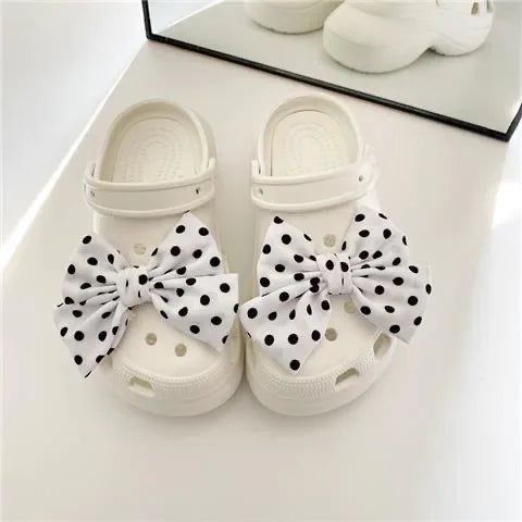 Bow-Knot Shoe Charms