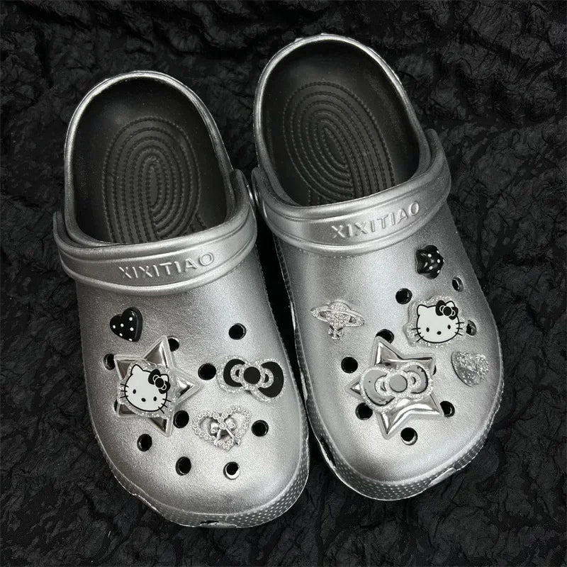 Kitty Bedazzle Shoe Charms Set