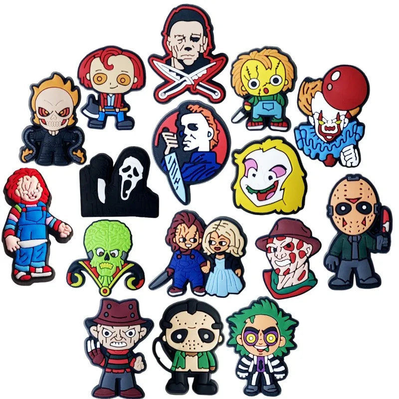 Halloween Shoe Charms 32Pcs