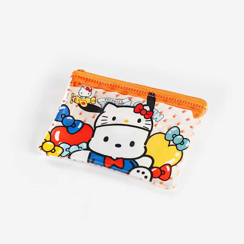 Kawaii-style Transparent Storage Bag