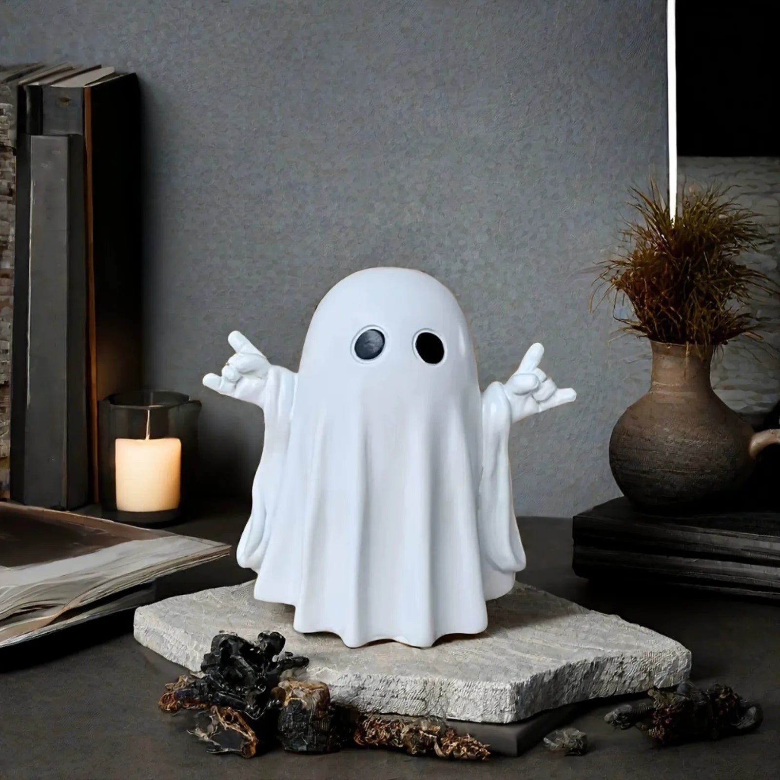 Halloween Ghost Rock Decor/Ornament