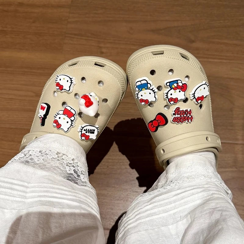 Sanrio Kitty 3D Shoe Charms Set