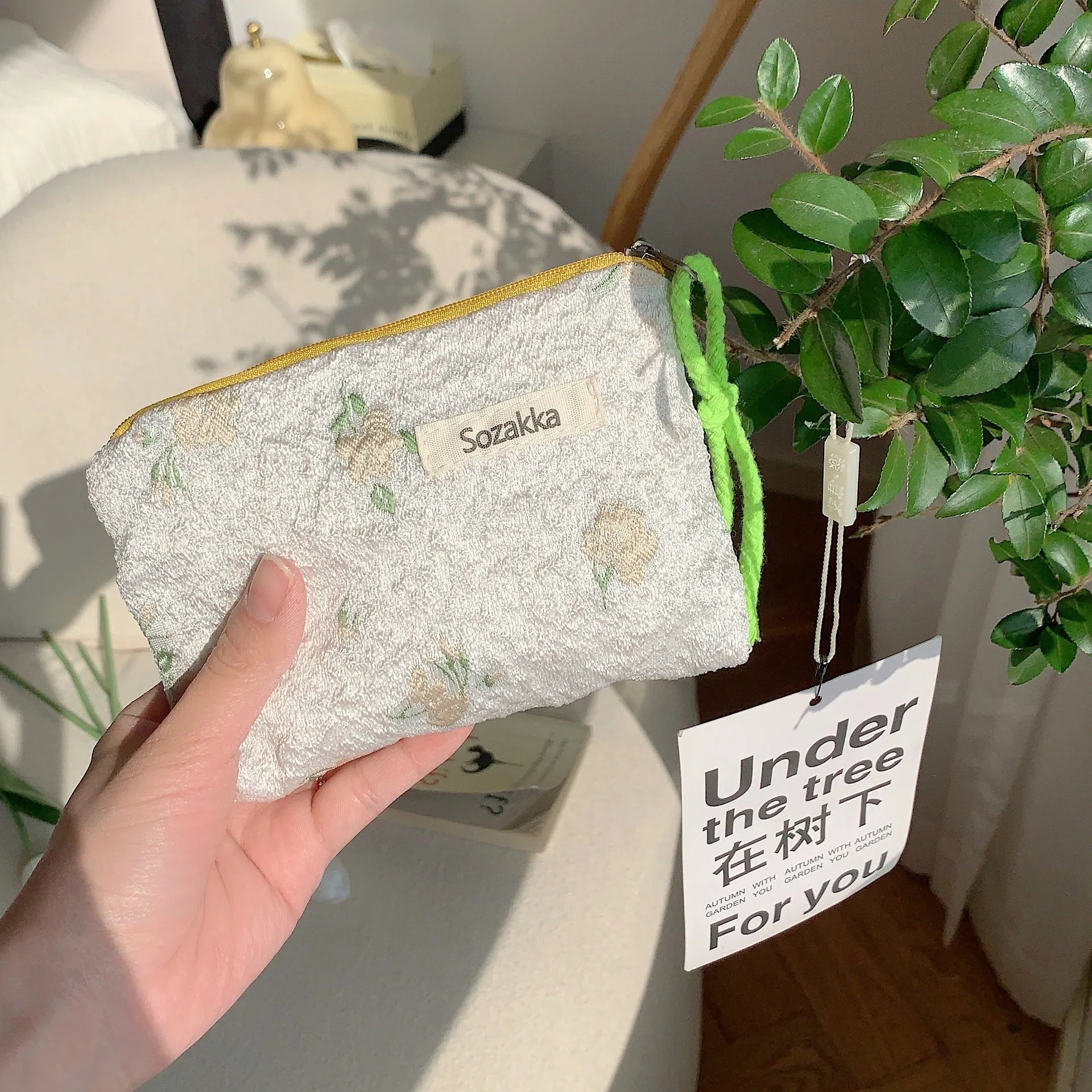 Kawaii Floral Travel Purse