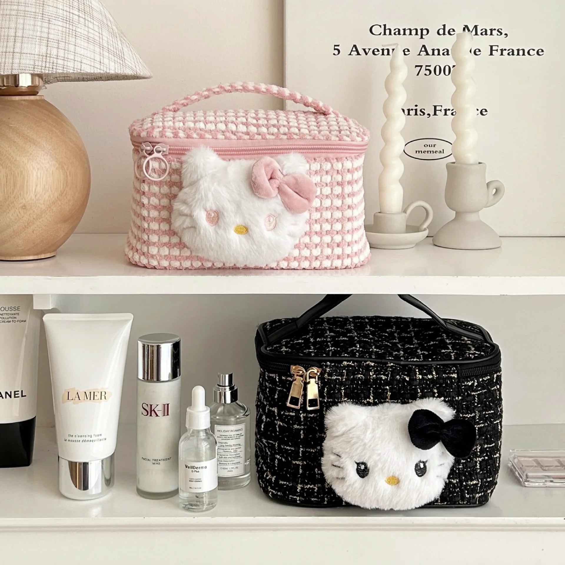 Cute Kitty Makeup Bag