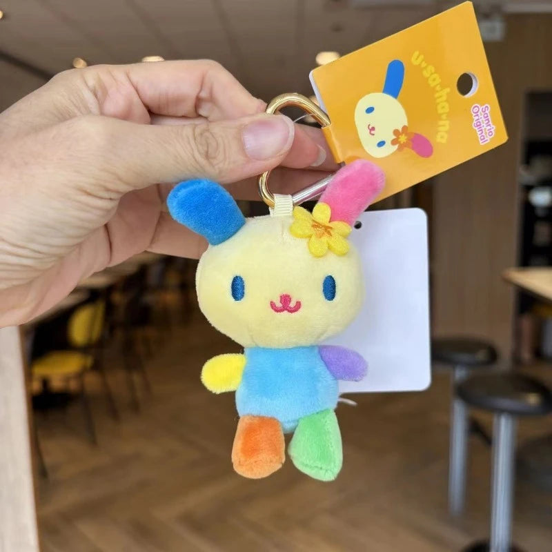 Plush Kitty Doll Keychain