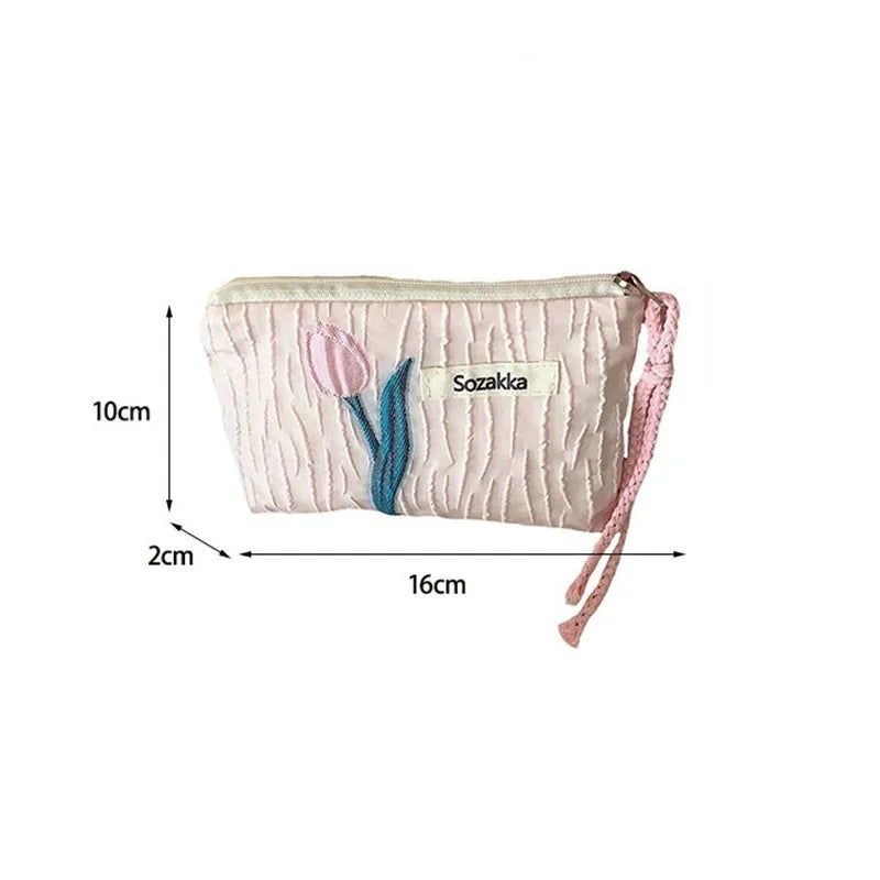 Kawaii Floral Travel Purse