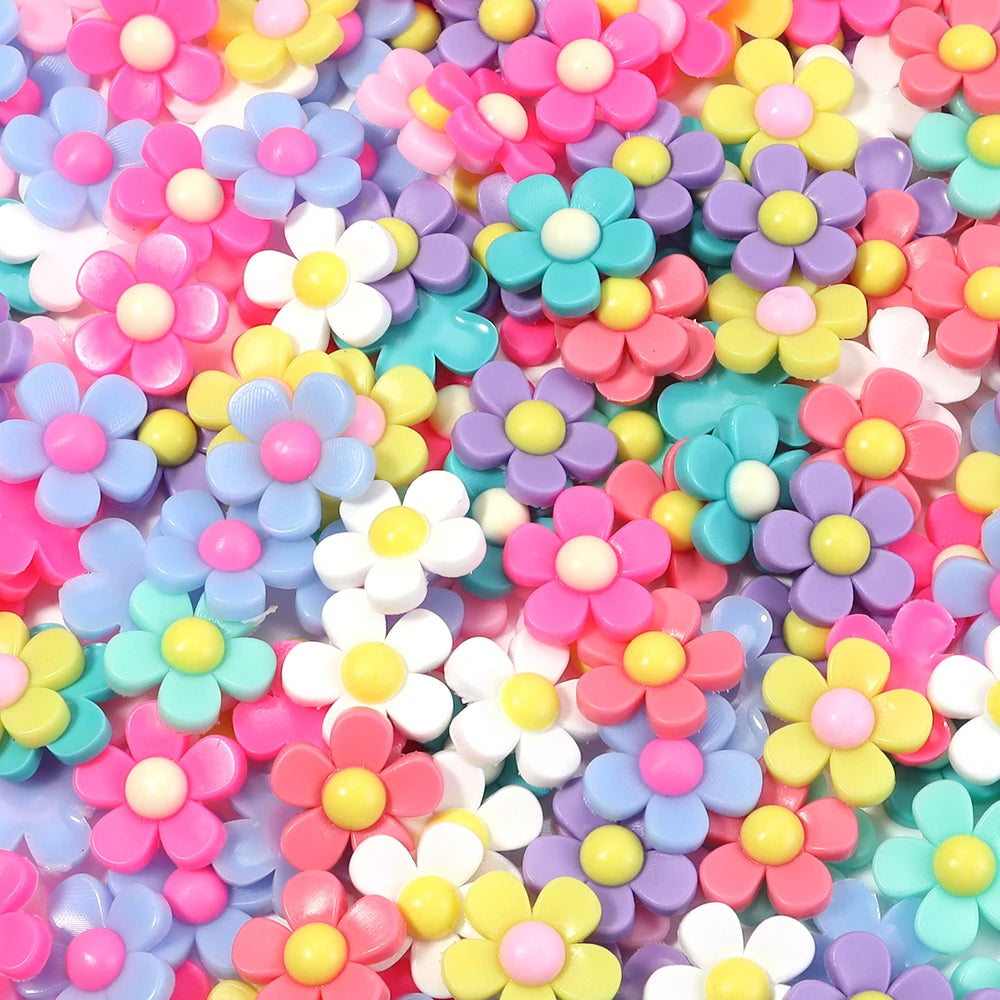 Bubble Flowers Shoe Charms