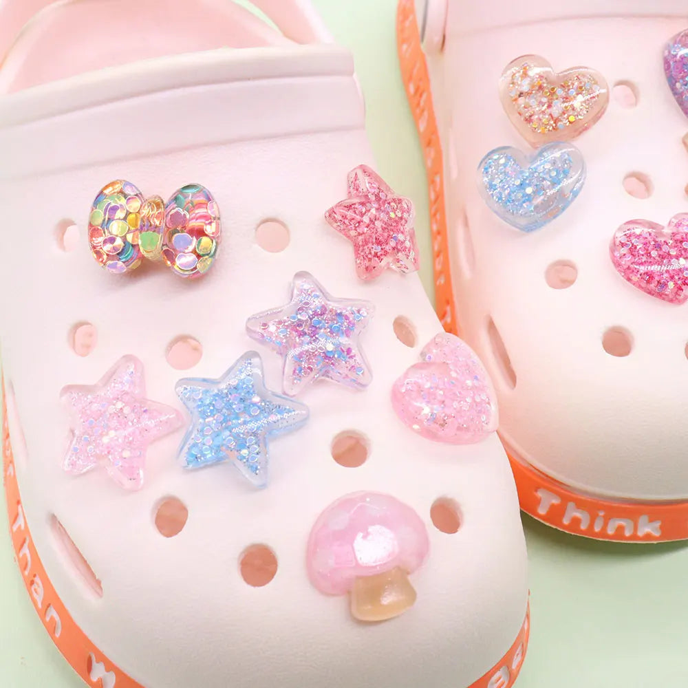 Shining Stars Shoe Charms 13pcs