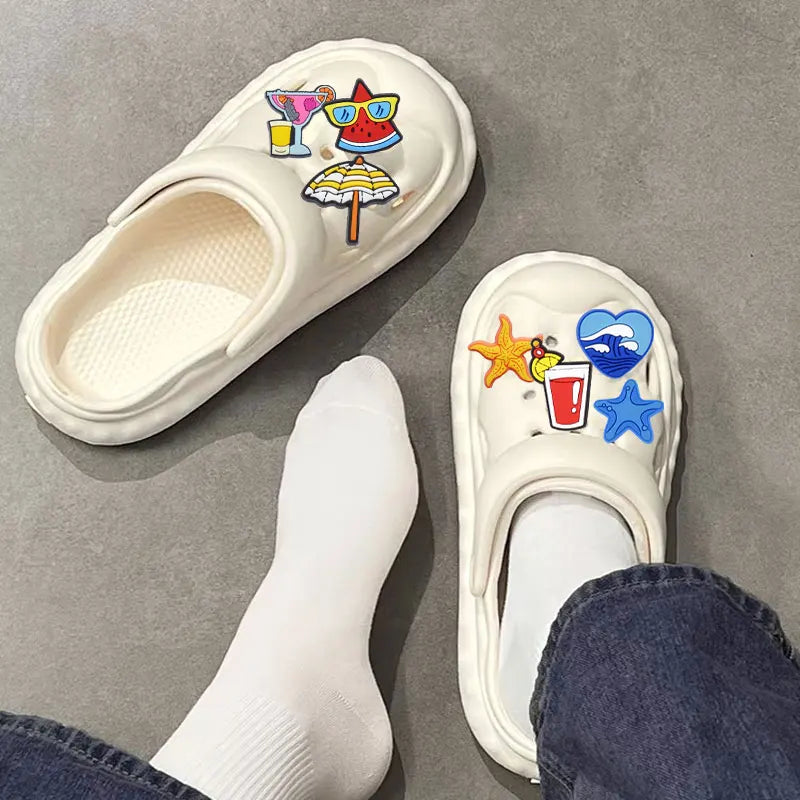 Beach Vibes Shoe Charms