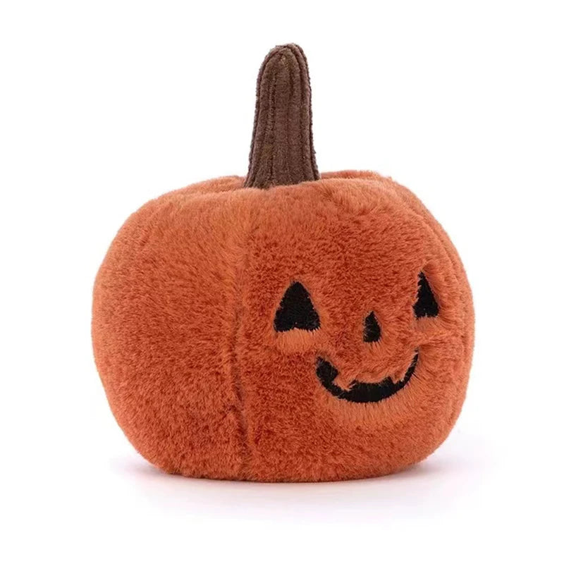Orange Halloween Pumpkin Plush