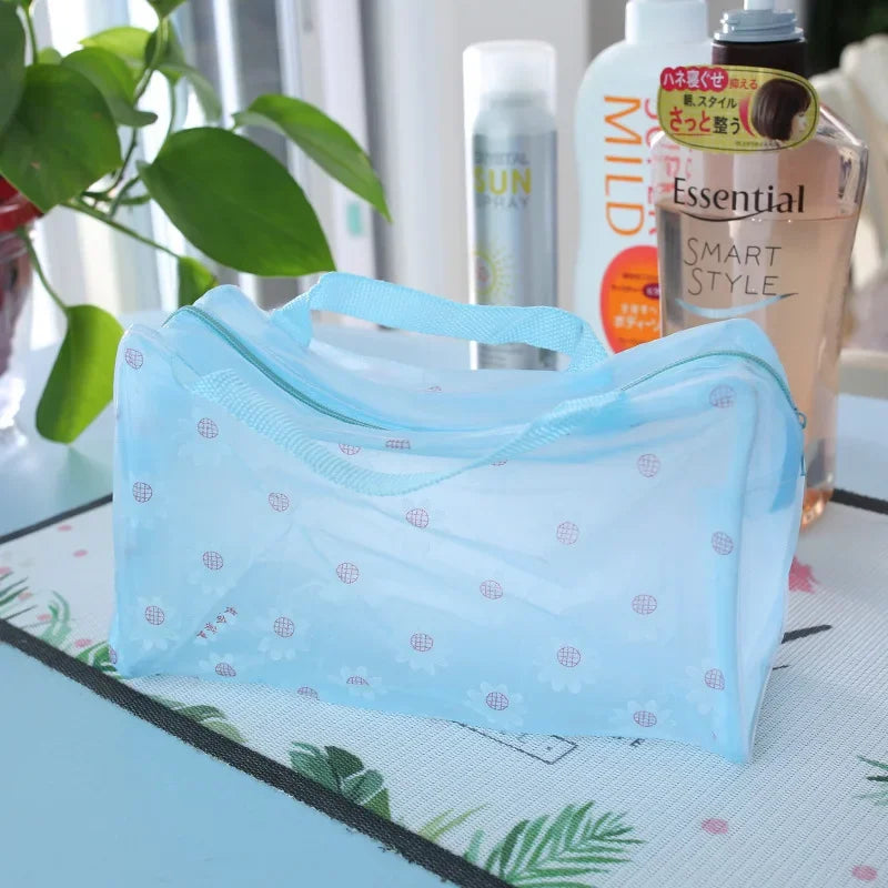 Floral Transparent Bag