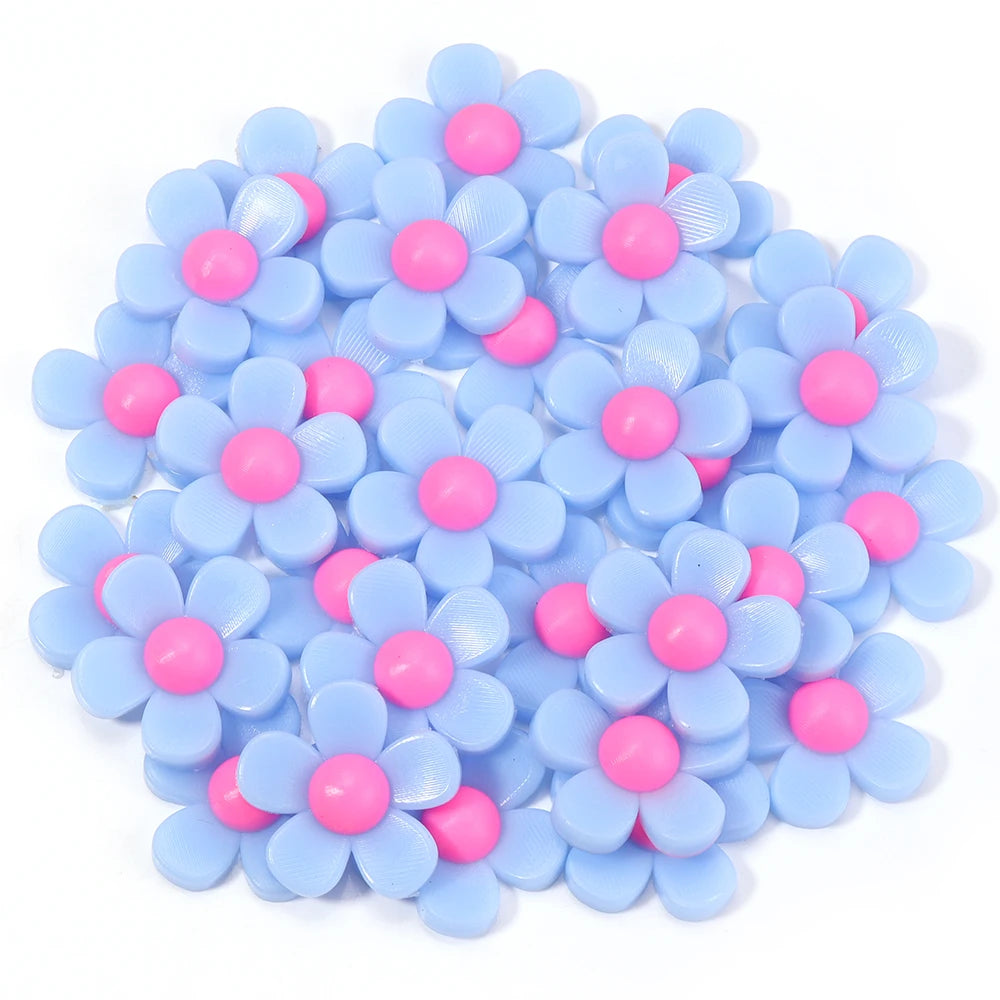 Bubble Flowers Shoe Charms