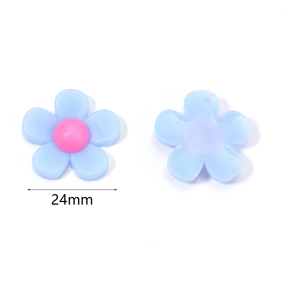 Bubble Flowers Shoe Charms