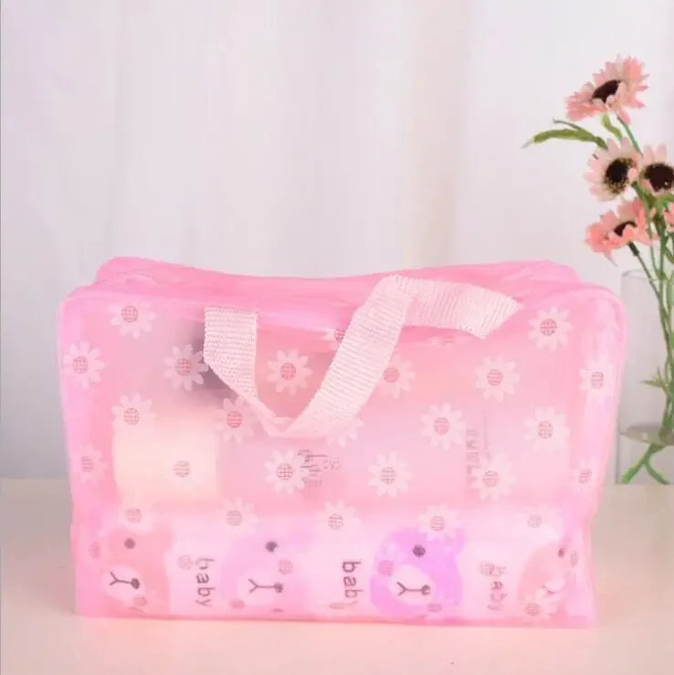 Floral Transparent Bag