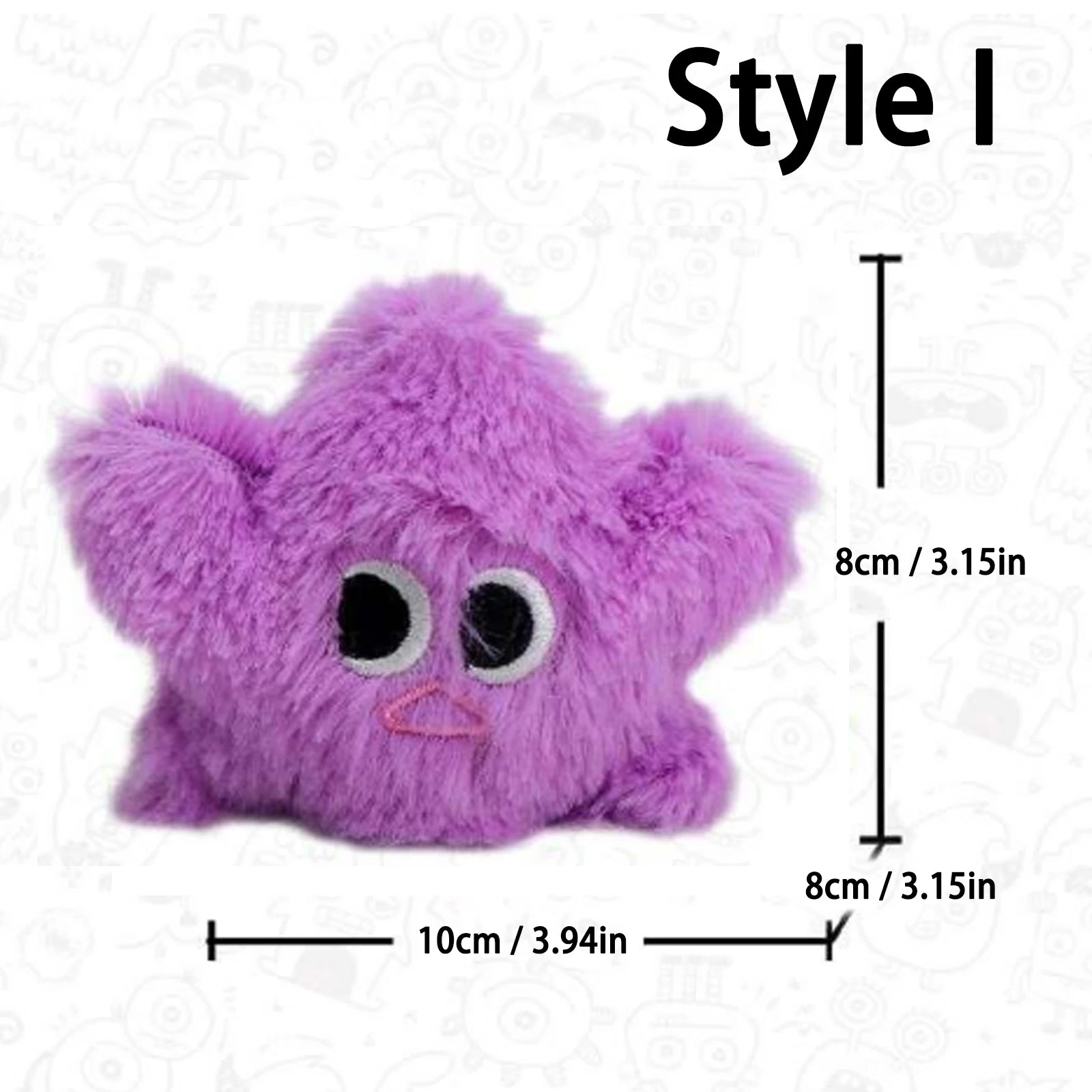 Halloween Cute Compress Plush