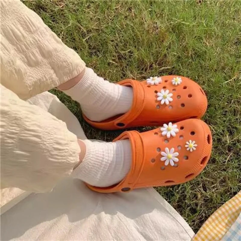 Daisy Flowers Shoe Charms