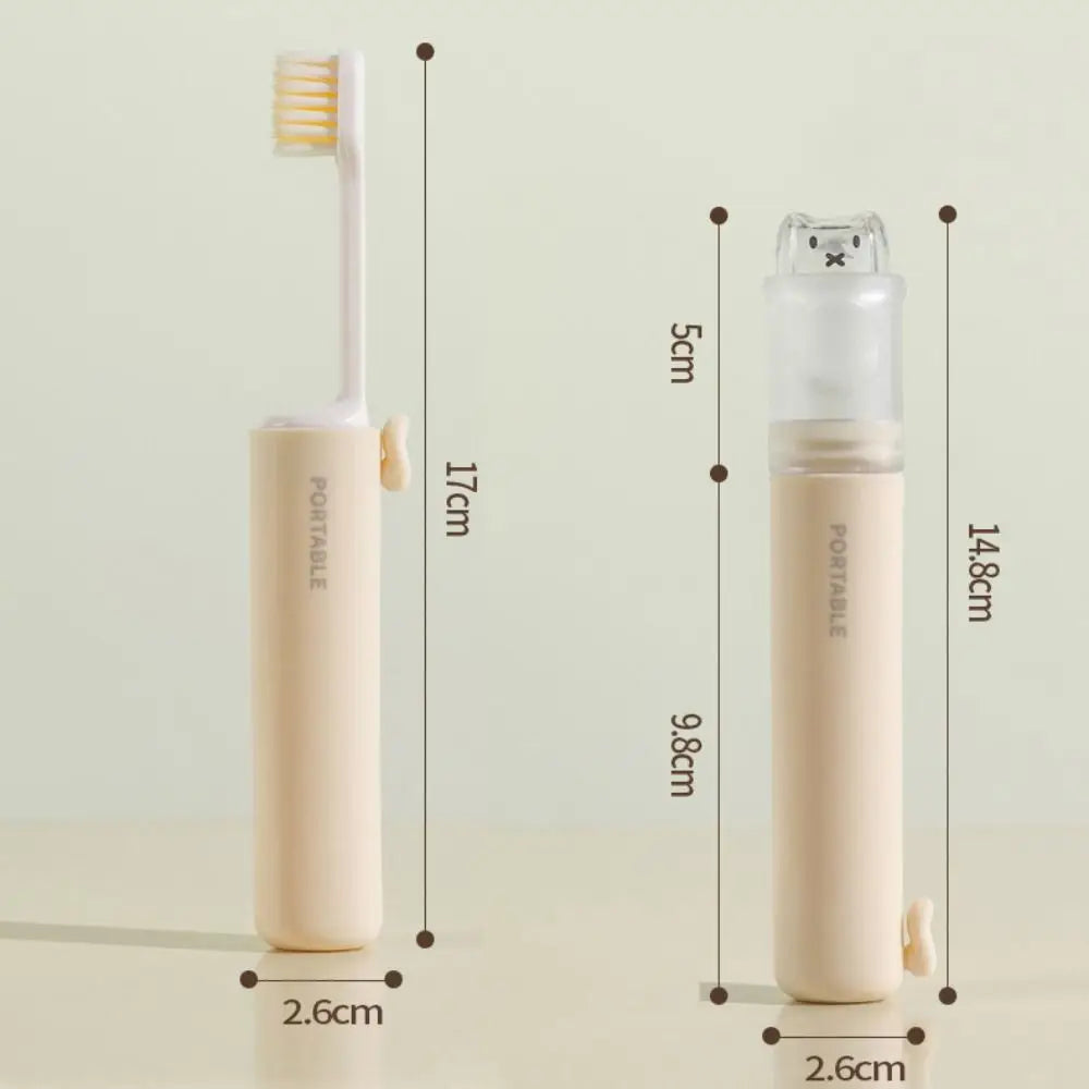 2-IN-1 Travel Toothbrush