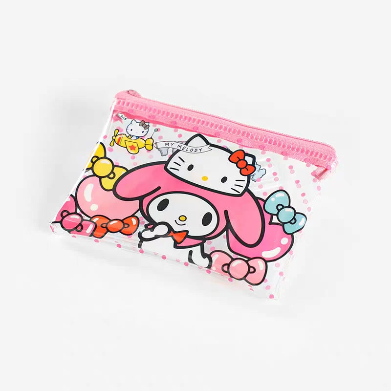Kawaii-style Transparent Storage Bag
